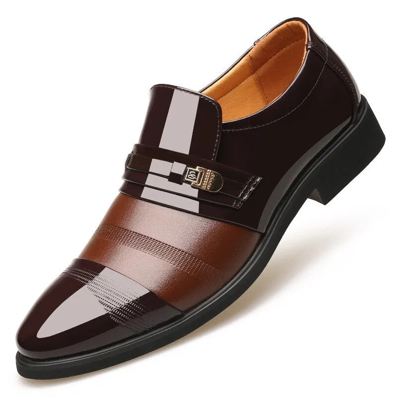 Luxury brand Spring Summer Men Formal Shoes Men Microfiber Leather Quality Shoes Breathable Men Shoes For Business