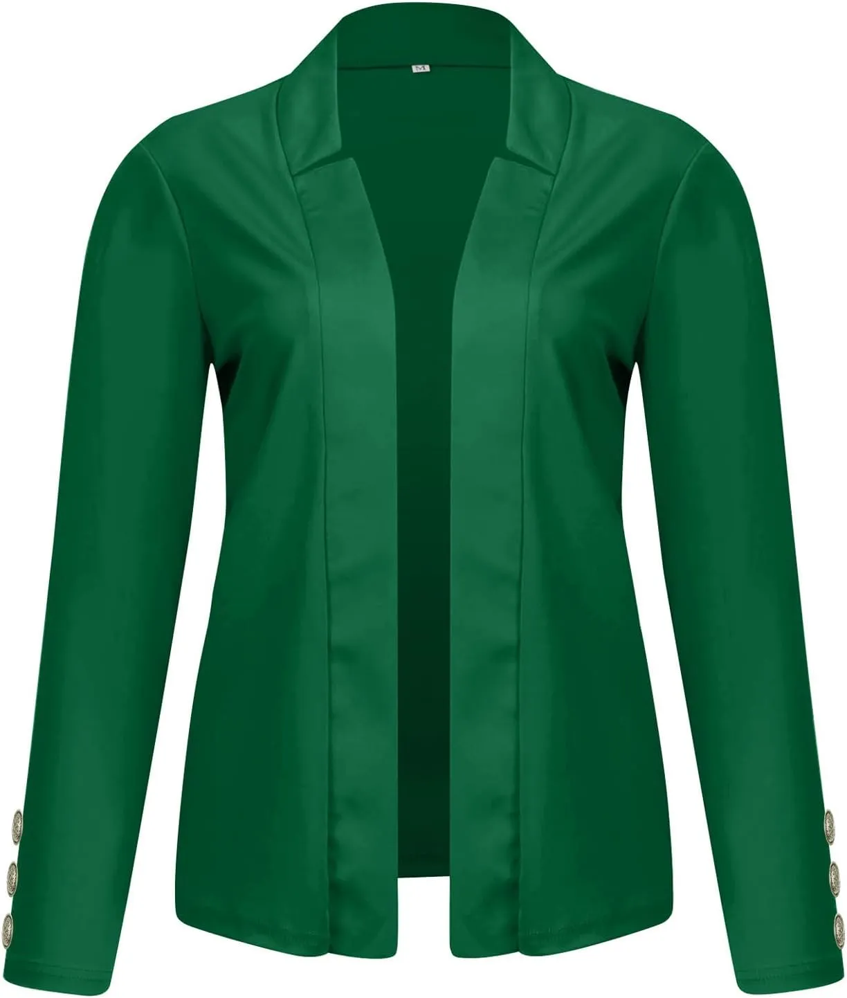 Women Blazers Slim Fit Cropped Blazer Open Front Cardigan Work Shawl Suit Jacket Business Casual Lightweight Suit